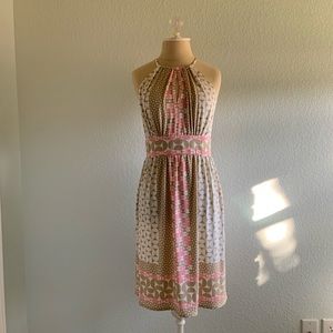 Size 4 London Times Open Shoulder Dress